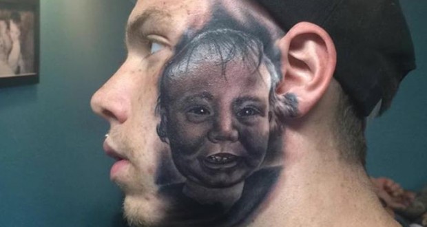 Je kind tattoo op je gezicht | Platform